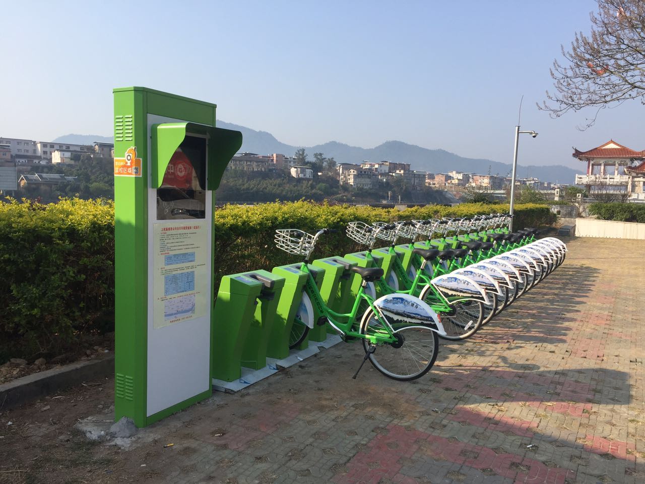 福建省上杭縣_公共自行車公司項目案例
