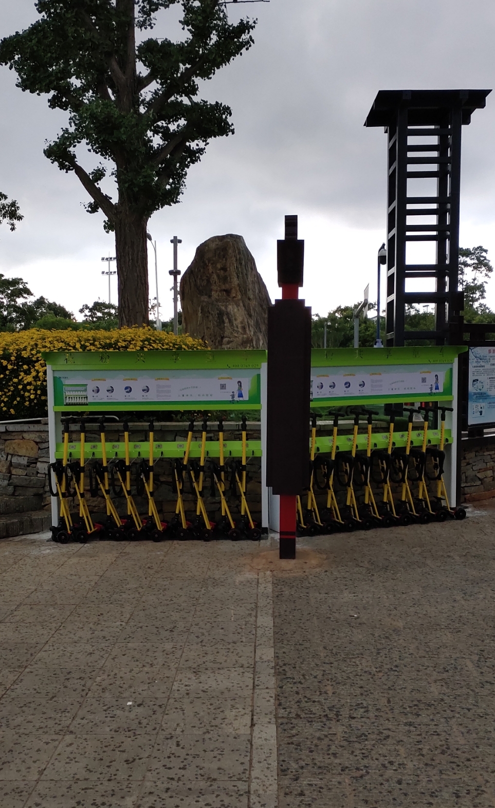 花粉共享童車進(jìn)駐昆明世博園-森林溫泉樂園