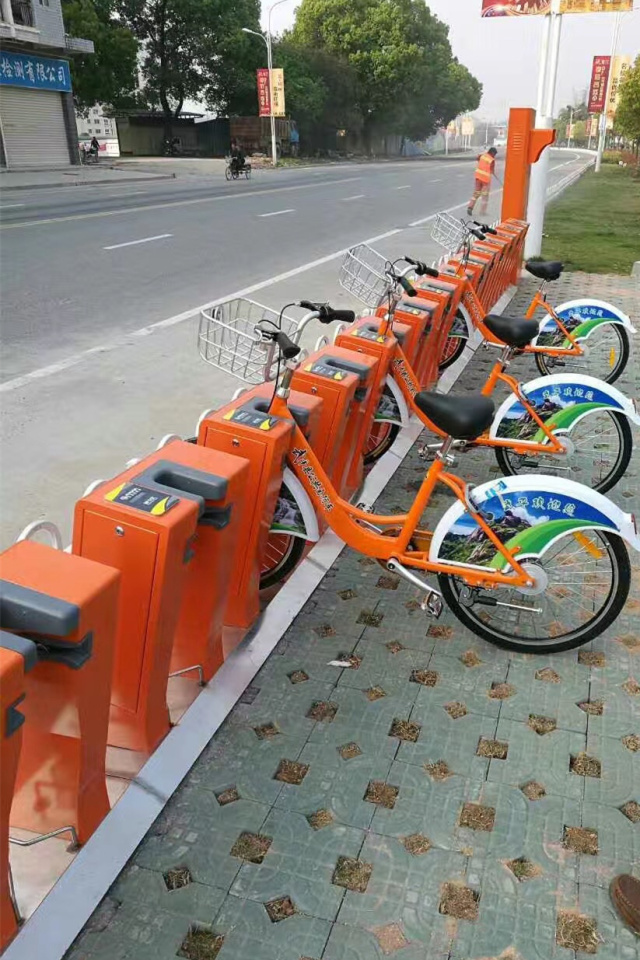 有樁公共自行車(chē)"