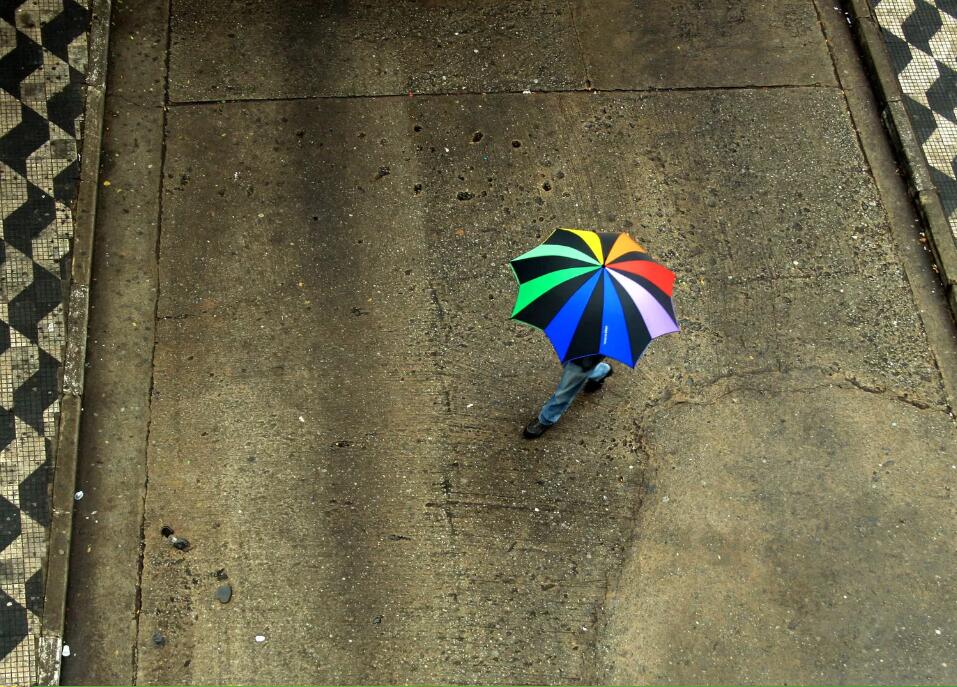 七彩雨傘|雨傘"