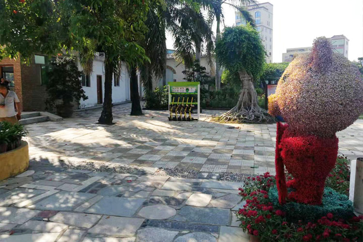 共享童車進(jìn)駐汕頭澄海區(qū)科隆千樹園