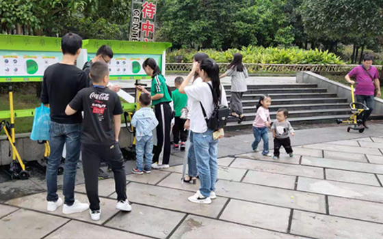 共享童車，花粉共享童車