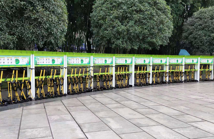 花粉共享兒童推車