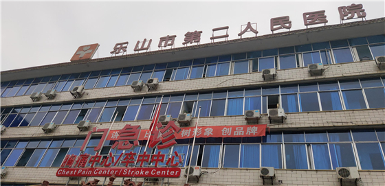 花粉共享輪椅進駐四川樂山第二人民醫(yī)院