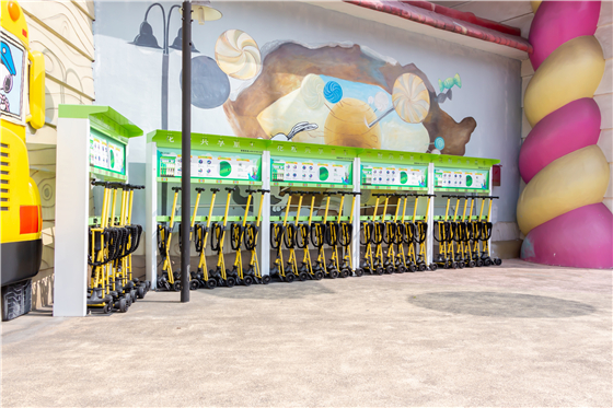 共享童車-花粉共享遛娃車