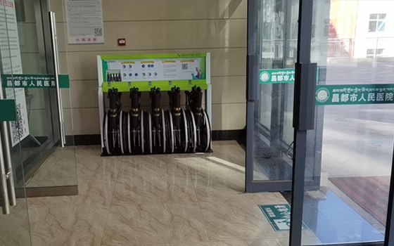 花粉共享輪椅進(jìn)駐西藏昌都市人民醫(yī)院