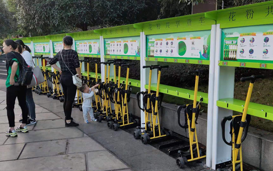  共享童車在進駐景區(qū)時，能起到什么作用