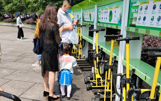 花粉共享童車關(guān)愛每一位家長與孩子！