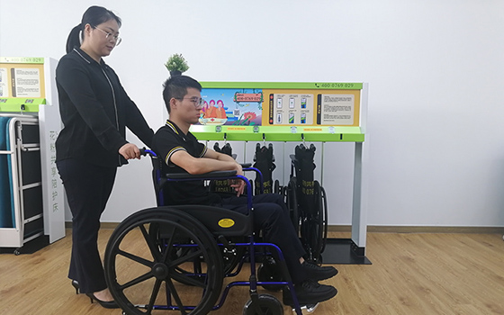 共享輪椅真情奉獻共享便民！