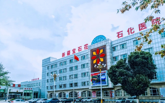 花粉共享輪椅亮相新疆寶石花石化醫(yī)院