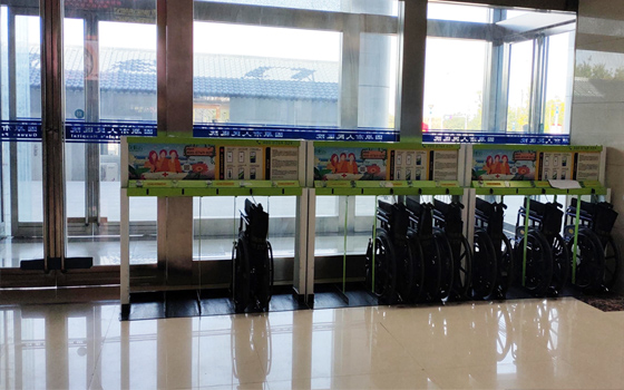 共享輪椅入駐“塞上江南”寧夏第二人民醫(yī)院