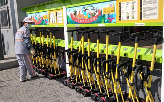 物聯(lián)網(wǎng)技術(shù)賦能共享童車最受景區(qū)追捧！