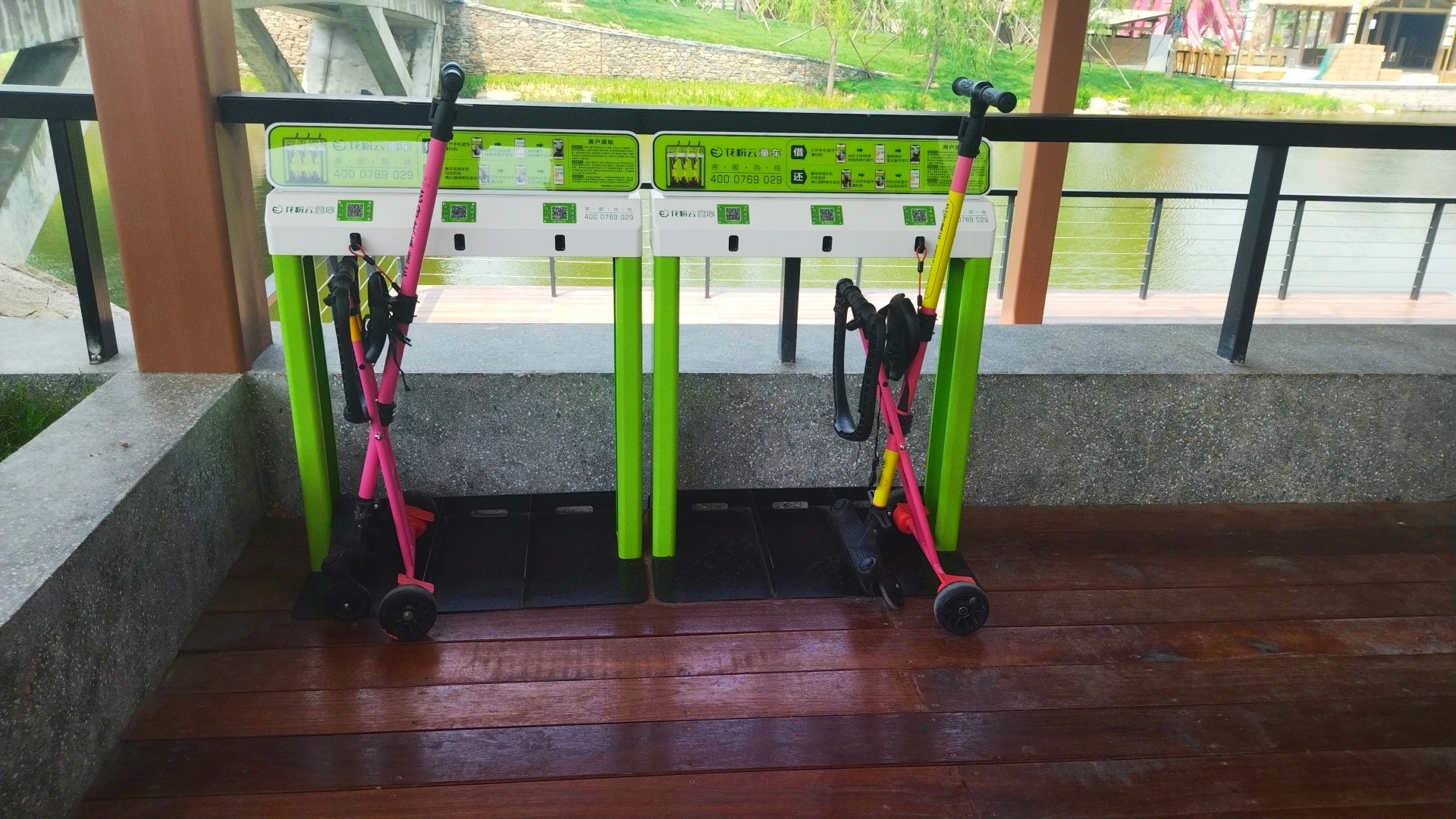 暑假經(jīng)濟(jì)升溫，共享童車火爆