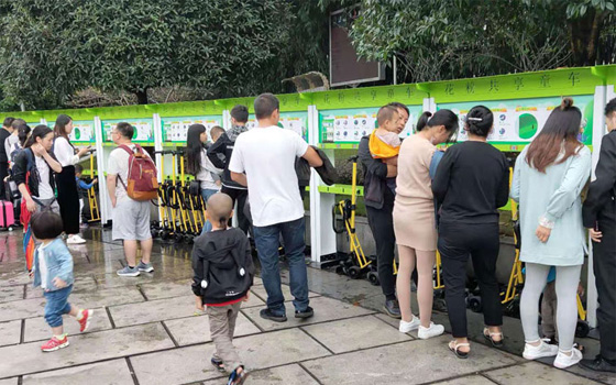 花粉共享童車，專為兒童打造的出行工具！