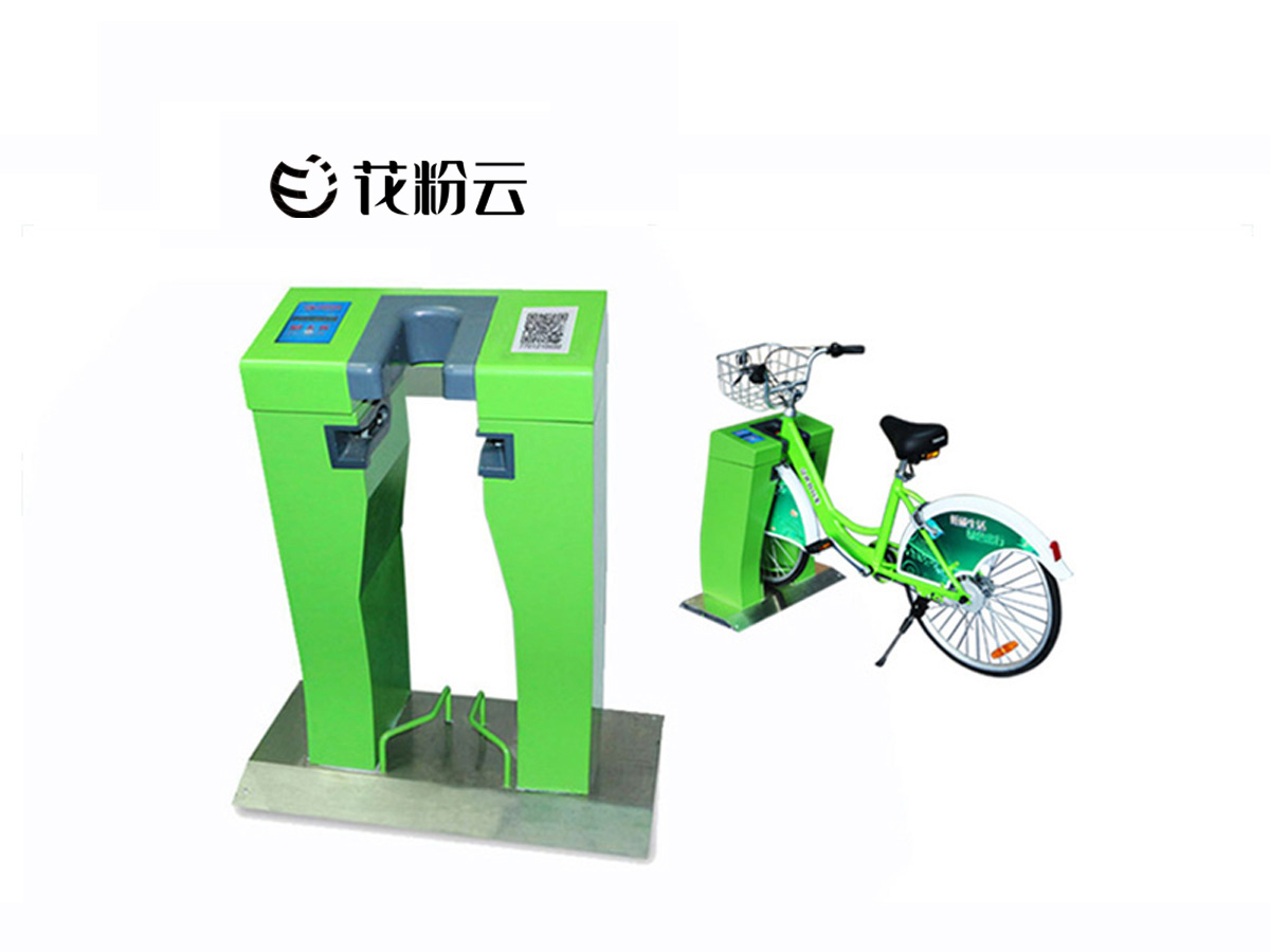 雙鎖雙立柱鎖止器_公共自行車鎖車樁_鎖車柱